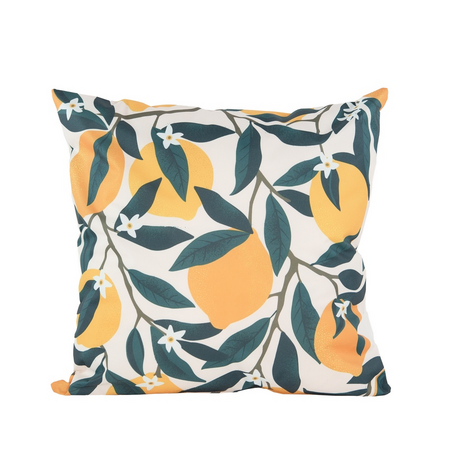 Buitenkussen 45x45cm citroen