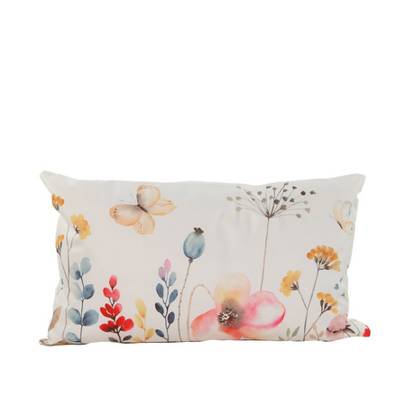 Buitenkussen 50x30cm veldbloemen