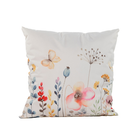 Buitenkussen 60x60cm veldbloemen