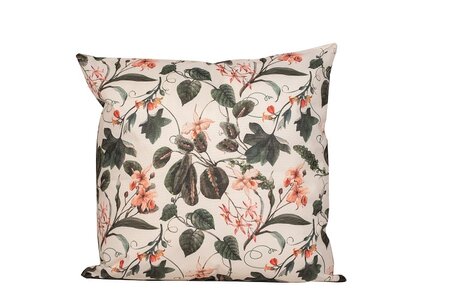 Buitenkussen l60b60cm trop. bloem