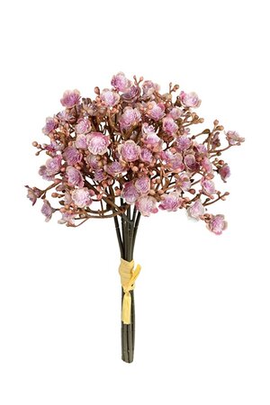 Bundel gypsophila h28cm mauve