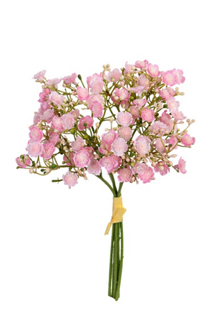 Bundel gypsophila h28cm roze