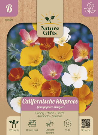 Califrn. klaproos goudpapavr mngsl 120st