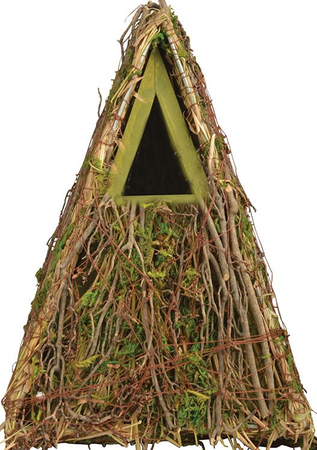 Camouflage nestkast l13b16h24cm