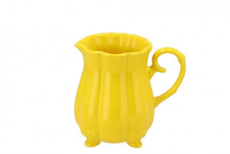 CAN YOU FEEL IT VASE YELLOW 15X11X15CM