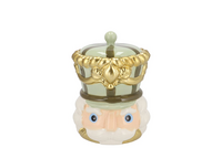 CANDY NUTCRACKER GREEN JAR 12X12X15CM