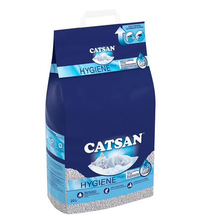 Catsan hygiene plus 20ltr - afbeelding 1