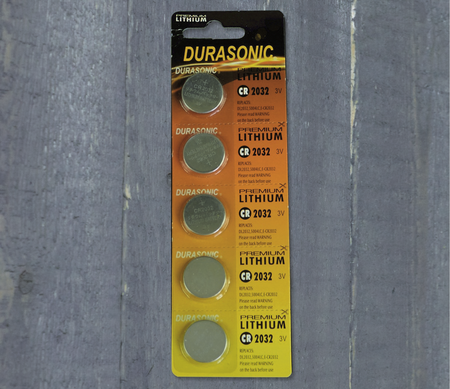 Celbatterij cr2032 5 stuks