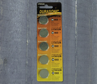 Celbatterij cr2032 5 stuks