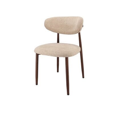 CHAIR NARA BEIGE DINING CHAIR 56X53X84CM