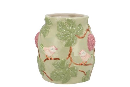 CHLOE DREAMY GREEN VASE 19X19X20CM