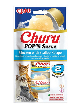 Ciao chr pop'n serve kip scallop 2x35g
