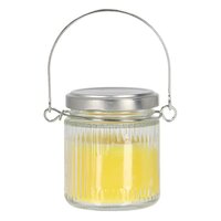 Citronella kaars in glazen hanger
