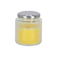Citronella kaars in glazen pot s