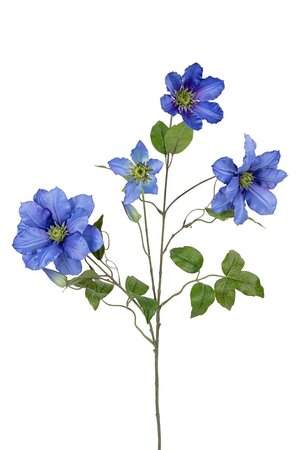 Clematissteel l80cm blauw