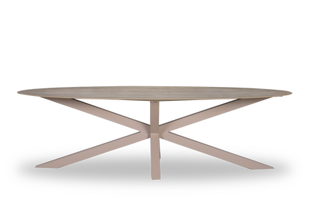 Cleve marble tafel ovaal 240x115cm