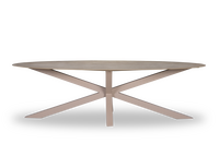 Cleve marble tafel ovaal 240x115cm