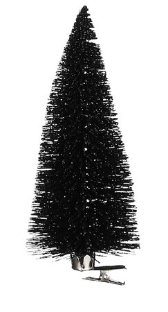 Clip boom d6.5h16cm zwart per stuk