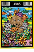 Colorvelvet l21h30cm hondjes