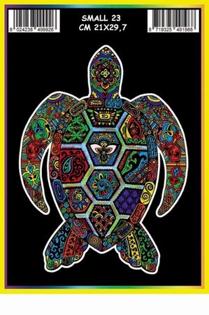 Colorvelvet l21h30cm schildpad