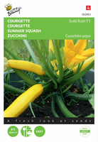 Courgette zucchini gold rush f1 2g