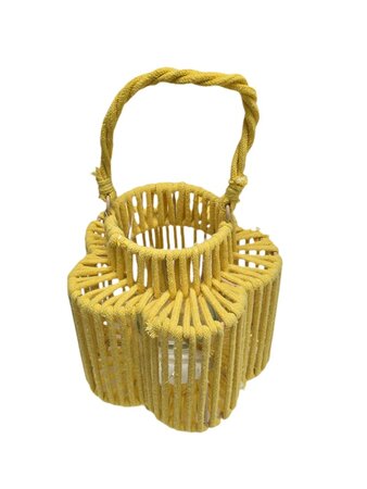 CRUZ geel LANTERN FLOWER  LONG ASS 10X18X20CM