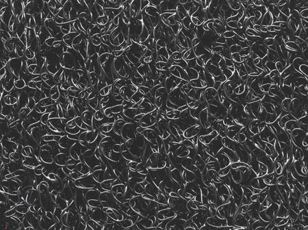 Curly zwart l40b60cm