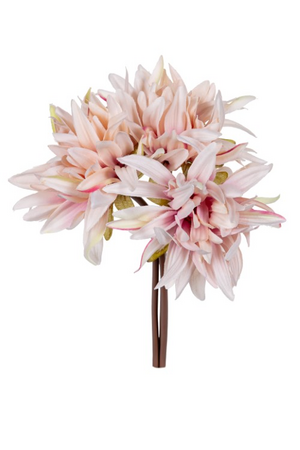 Dahlia bundel h25cm licht roze