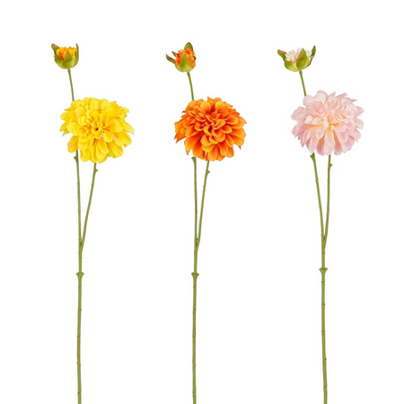 Dahliasteel l66cm geel a3