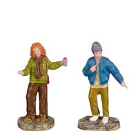 Dancing people l3.5b3h7.5cm 2st