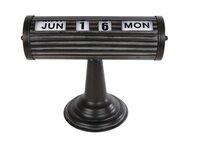 Datumroller date 24x12x18cm zwart