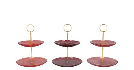 DAYAH RED MIX CAKE SHELF ASS 15/18X24CM