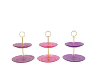 DAYAH SKY PURPLE MIX CAKE SHELF per stuk 15/18X24CM
