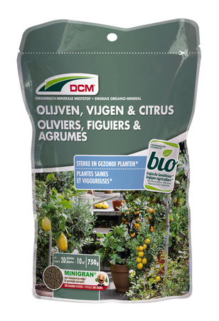 DCM meststof Olijven, Vijgen & Citrus 750 gram
