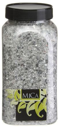 Deco glas fijn 1kg transparant