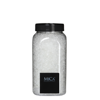 Deco glas fijn 1kg wit - afbeelding 3