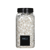Deco glas grof 1kg creme