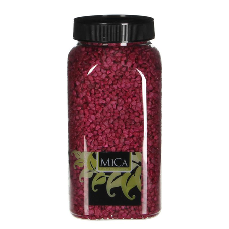 Deco gravel 1kg fuchsia - afbeelding 1