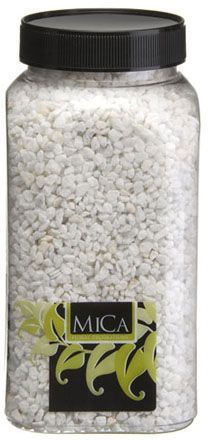 Deco gravel 1kg wit