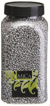 Deco gravel 1kg zilver