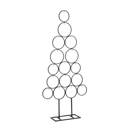 Deco kerstboom l53b15h117.5cm zwart