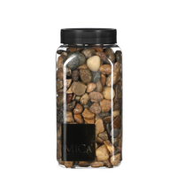 Deco marbles 650ml groot bruin