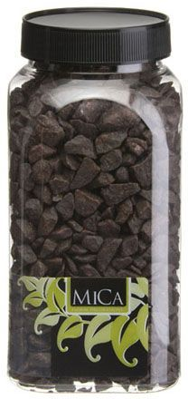 Deco steentjes 1kg donkerbruin - afbeelding 1