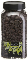 Deco steentjes 1kg donkerbruin