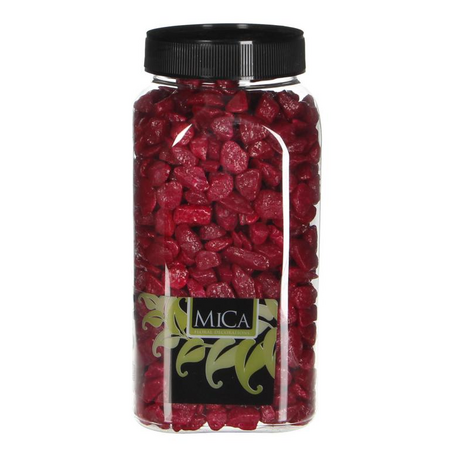 Deco steentjes 1kg fuchsia - afbeelding 1