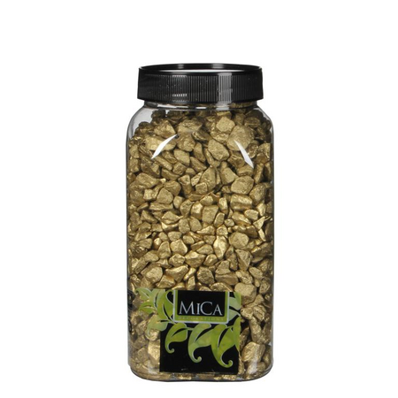 Deco steentjes 1kg goud - afbeelding 1