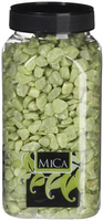 Deco steentjes 1kg lichtgroen