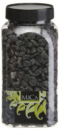 Deco steentjes 1kg zwart