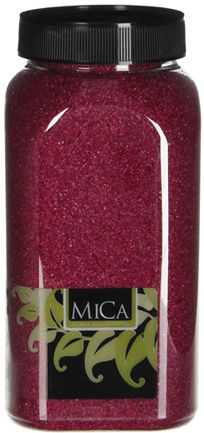 Deco zand 1kg fuchsia - afbeelding 1