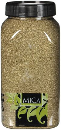 Deco zand 1kg goud - afbeelding 1